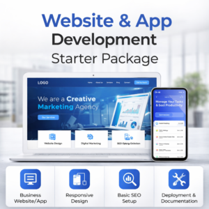 Website & Application Development Starter Package